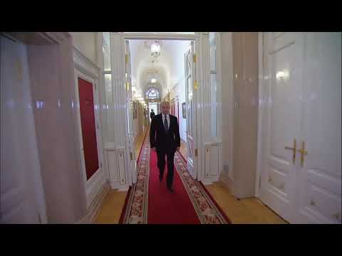 Широкий Путин идёт ОРИГИНАЛ / Wide Putin walking ORIGINAL