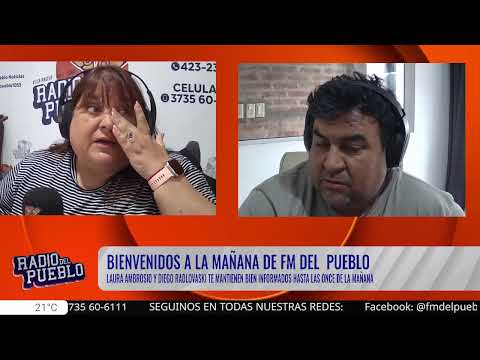 BIENVENIDOS A LA MAÑANA DEL PUEBLO 105.5 DESDE VILLA ANGELA, CHACO, REPUBLICA ARGENTINA