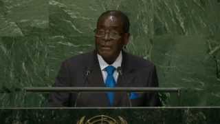 Robert Mugabe homophobic rant at UN