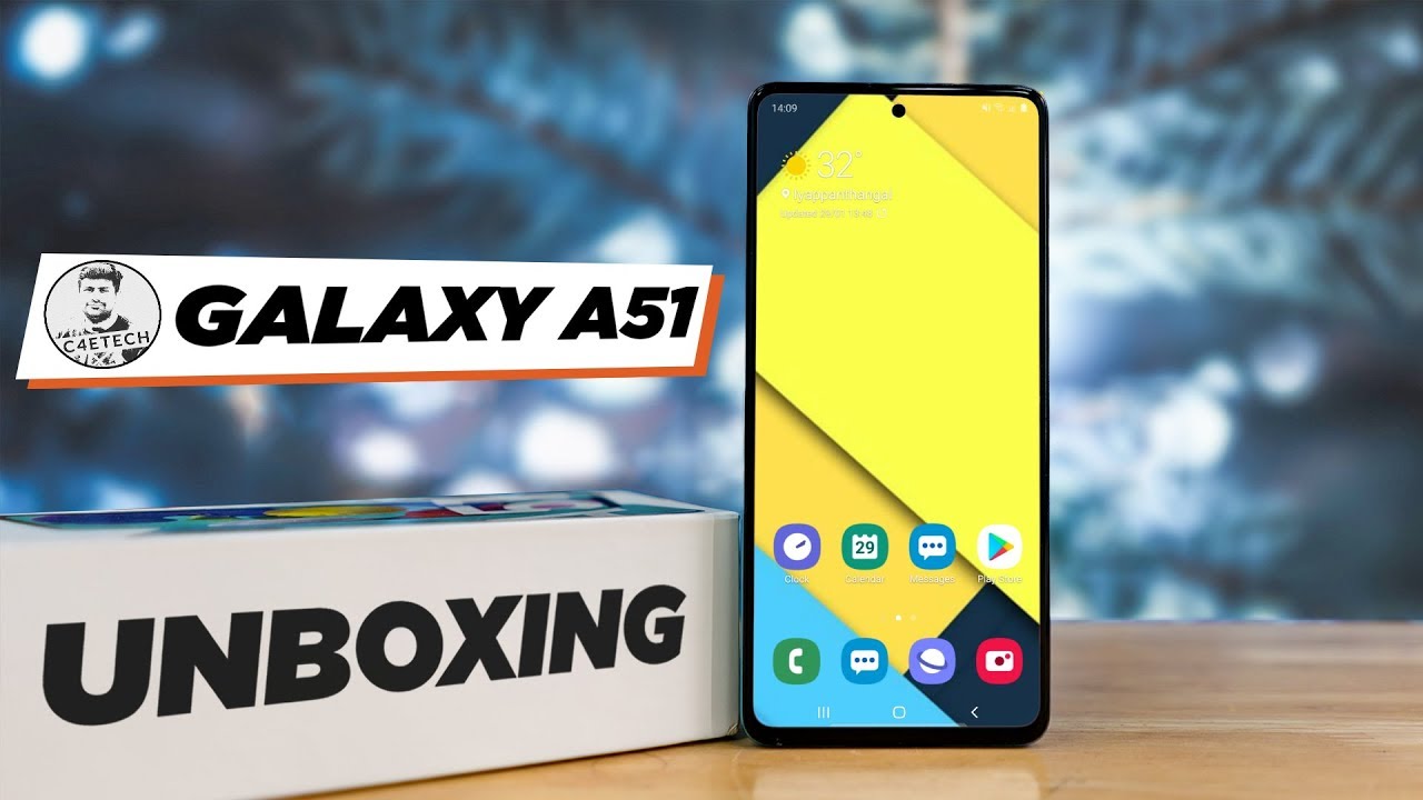 Samsung Galaxy A51 Unboxing & Hands On - Flagship Features, Mid Range Price Tag!