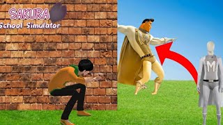 ကျနော် Metro Man ရဲ့ဝတ်စုံကိုခိုးခဲ့တယ်/Metro Man in Sakura school simulator