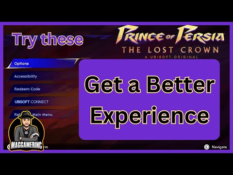 Prince of Persia : The Lost Crown - Settings I used on 100% completion