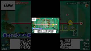 誰でも簡単！青コンパスでのダンジョンの探し方解説します！！【スプラトゥーンレイダース】#shorts