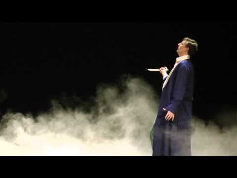 EAMONN MULHALL as Dorian Gray (Ľubica Čekovská) In what wild hour of madness