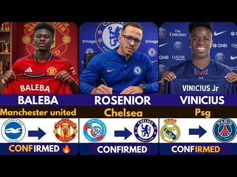 🚨LATEST CONFIRMED TRANSFER NEWS AHEAD OF JANUARY TRANSFER WINDOW 2026  Rosenior ✅️, Baleba, Vinici🔥 