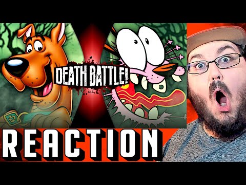 Scooby-Doo VS Courage the Cowardly Dog | DEATH BATTLE! REACTION!!!
