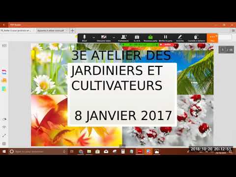 2018 10 20 PM Public Teaching in French - Enseignements publics en français