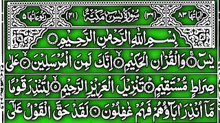 Surah Yaseen Full Recitation | Complete Tilawat with Arabic | Yasin Surah HD