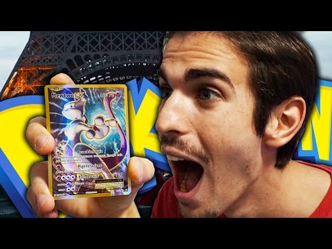 ABSURD I FOUND MEWTWO EX FULL ART UNDER THE EIFFEL TOWER [SPECIAL 180,000 SUBSCRIBERS]