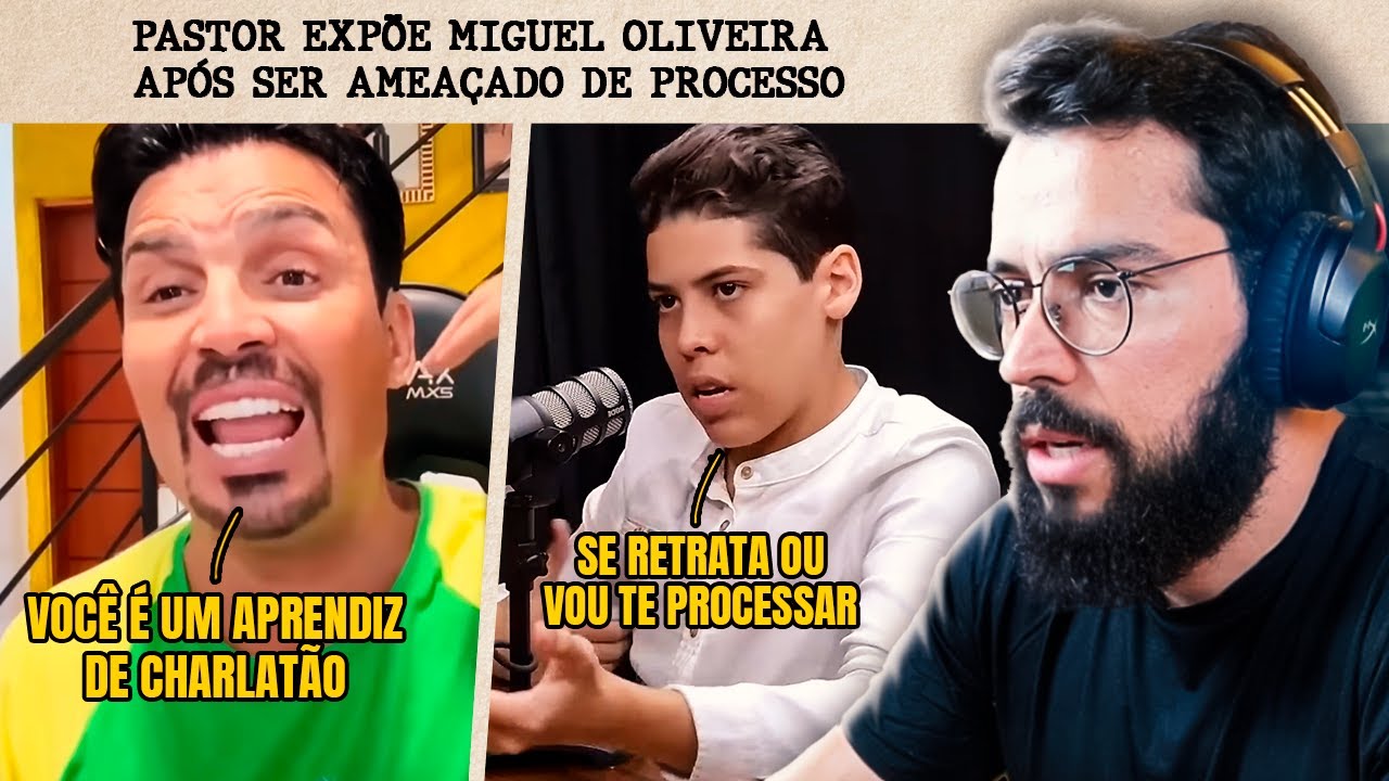 VAZA ÁUDIO DE PASTOR MIRIM AMEAÇANDO OUTRO PASTOR
