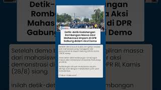 Download lagu Ratusan Mahasiswa Universitas Pamulang Ikut Gabung dalam Aksi Demo di Depan Gedung DPR RI mp3