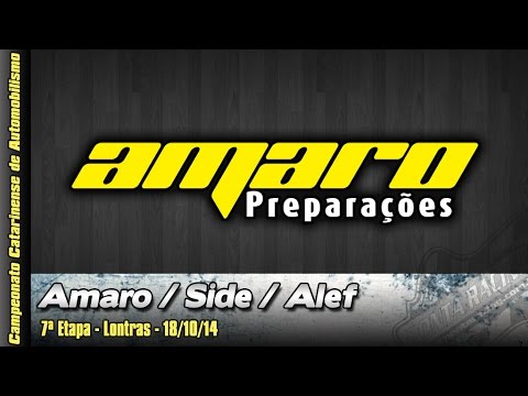 Amaro/Side/Alef - 7ª Etapa Catarinense de Automobilismo 2014 - Lontras