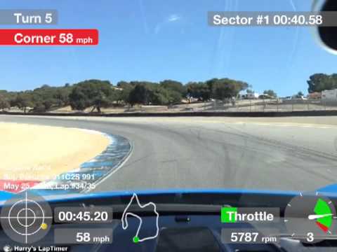 Porsche 911 (991) C2S Laguna Seca 1:46:42