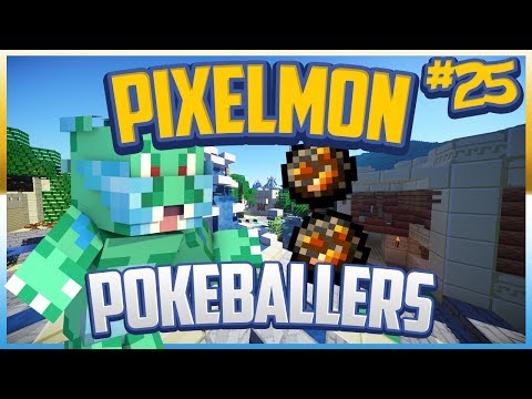 "SHINY MEGA CHARIZARD X" Pixelmon Server Pokeballers Adventure Season 2 Episode 25