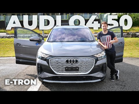 New Audi Q4 50 e-Tron 2021 Review Interior Exterior