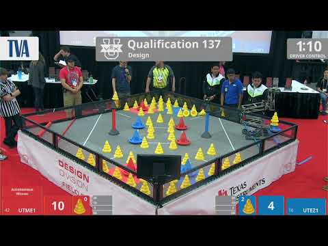 2018 VEXU Design Q137 - UTME1 vs UTEZ1 - 0 to 72