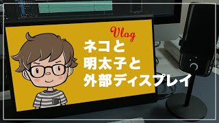 【Vlog】ポータブルディスプレイを開封！