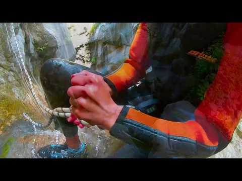 Canyoning Skurda River in Kotor Montenegro FHD - Attraction Montenegro  - Canyoneering
