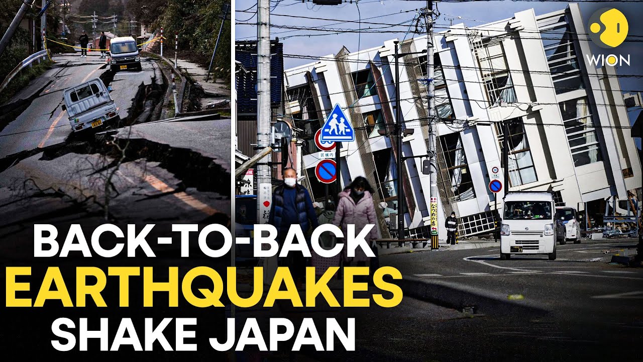 Japan Earthquake LIVE: Back-To-Back Earthquakes Rock Japan, Panic Spreads Across Region | WION