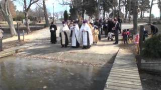 preview picture of video 'Outdoor Blessing of the Waters 2011'