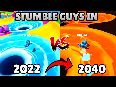 STUMBLE GUYS IN 2040 BE LIKE :- 😯🔥 #stumbleguys #stumbleguysvideos