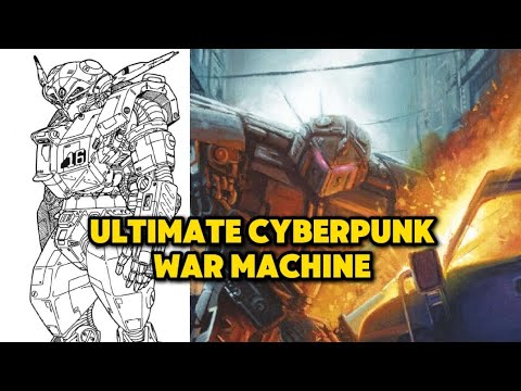 Ultimate Weapon. Dragoon Full Body Cyborg. Cyberpunk Red, Cyberpunk 2020, Cyberpunk 2077