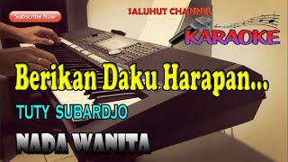 Download lagu BERIKAN DAKU HARAPAN ll KARAOKE NOSTALGIA ll TUTY SUBARDJO ll NADA WANITA D=DO mp3