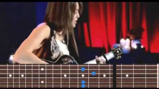 Miley Cyrus - Butterfly Fly Away guitar chords