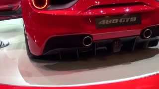 Ferrari 488 GTB 世界初公開　ジュネーブモーターショー(Geneva Motor Show) 2015