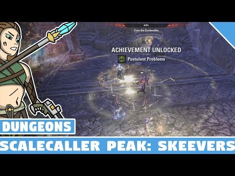 Vet Scalecaller Peak - Pustulent Problems Achievement - ESO Dungeon Achievements!