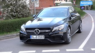 2015 Mercedes-AMG C63 S (510hp) - DRIVE & SOUND (1080p)