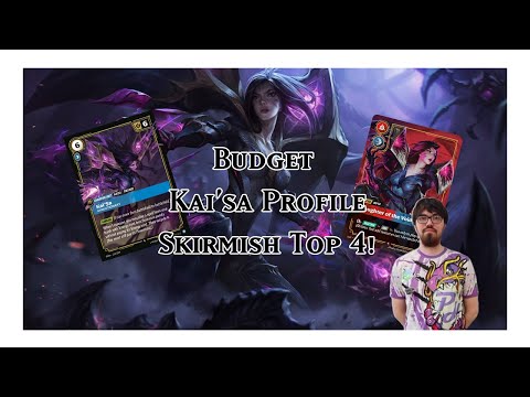 Riftbound Skirmish Top 4 Budget Kai'sa Deck Profile