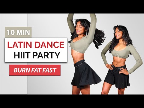 10 Min FULL BODY LATIN DANCE Workout – Summer Shred Edition
