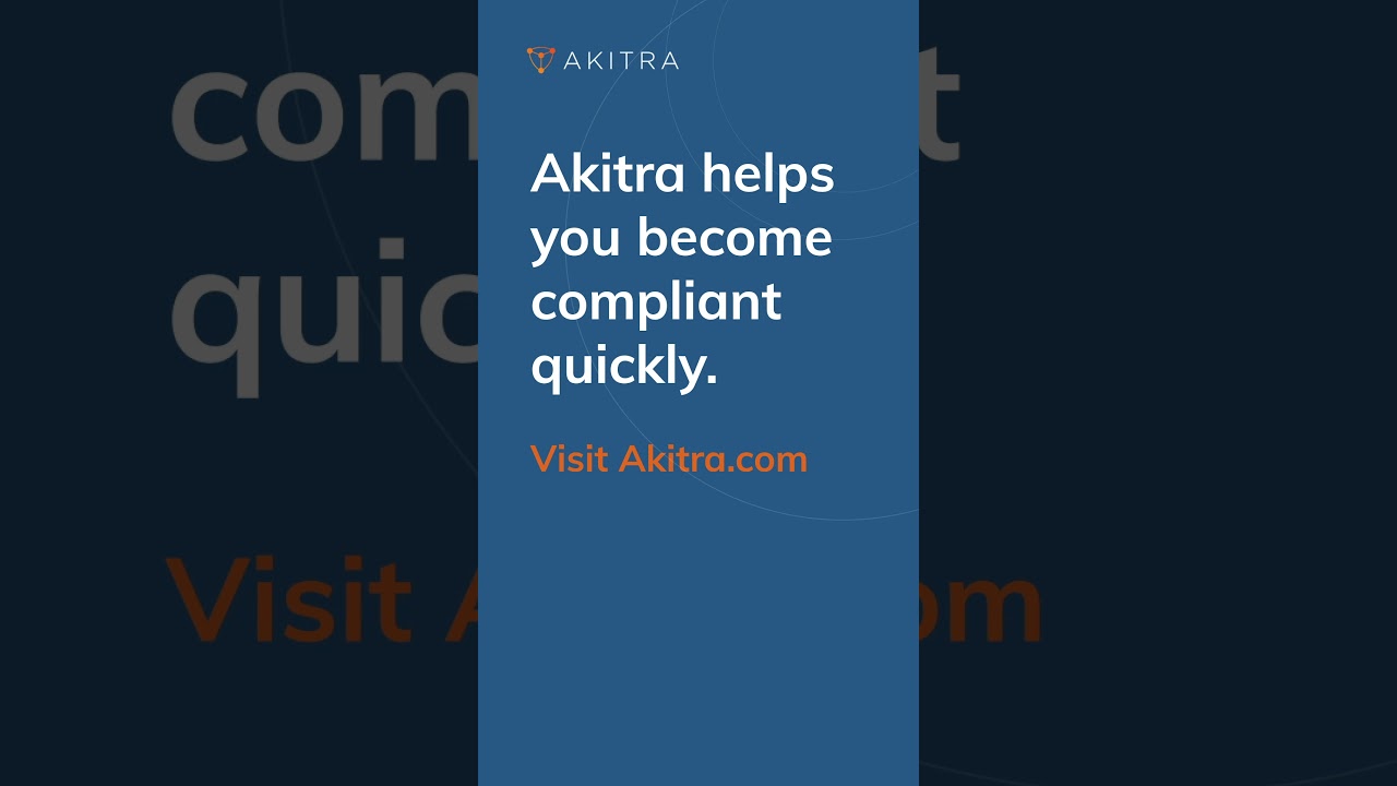 Effortless Compliance Made Possible |Akitra's Compliance Automation | #shorts