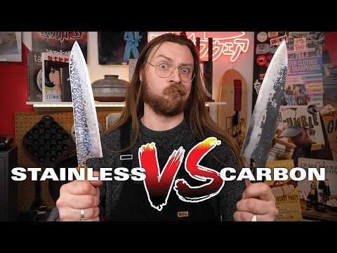 Carbon Steel V.S. Stainless - Which Makes a Better Knife?