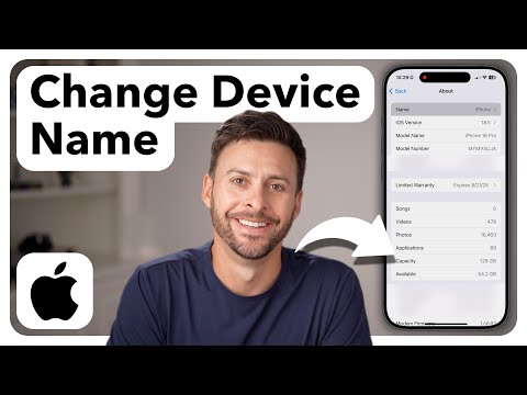 How To Change Device Name On iPhone