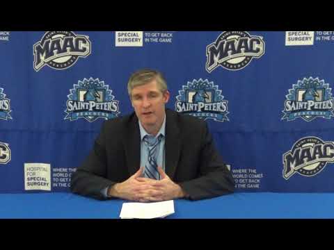 Saint Peter's Men Basketball Press Conference
