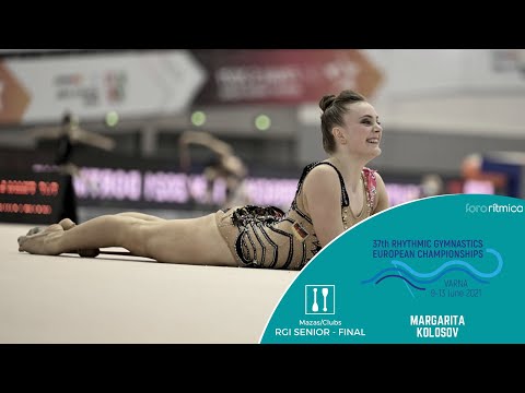Margarita Kolosov (mazas / clubs) - Final Individual European Championship Varna 2021