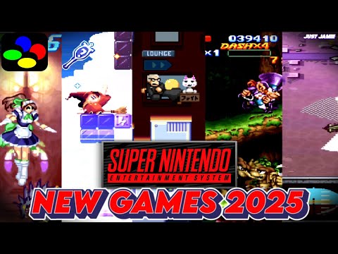 The Best SNES Homebrew Games Ever (Time Stamps/Links) #snes #supernintendo #snesgames