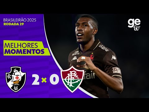 Gols e lances de Vasco da Gama x Fluminense