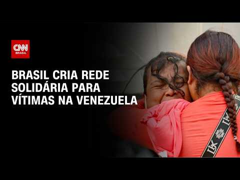 Brasil cria rede de solidariedade para vítimas do terremoto na Venezuela | CNN NOVO DIA