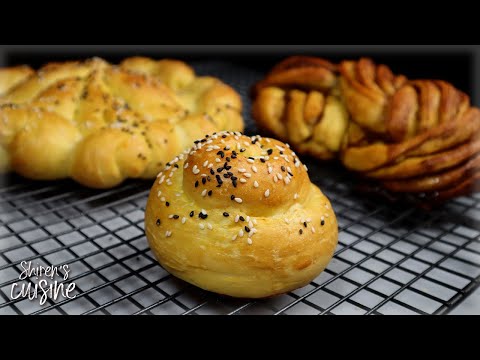 Unique Persian Sweet Bread Recipe/Perfect for Breakfast or Tea Time
