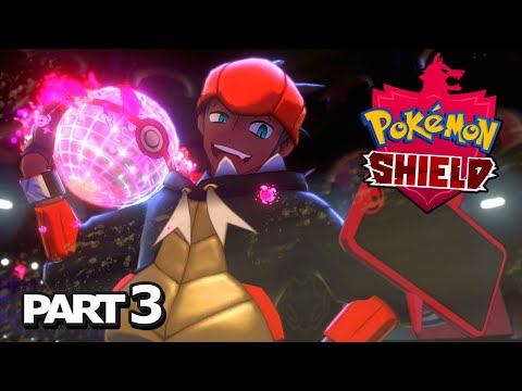 Pokemon Shield LIVE Playthrough Part 3 - Pokemon Sword & Shield Gameplay Walkthrough