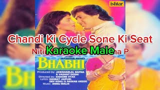 Download lagu Karaoke Male | Chandi Ki Cycle Sone Ki Seat | Bhabhi | Nitin Mukesh, Anuradha Paudwal | mp3