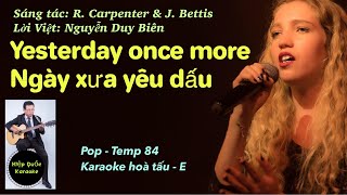 Download lagu Yesterday Once More-Ngày Xưa Yêu Dấu-Karaoke Hòa tấu-E-Pop-T84-Quốc Hiệp mp3 Download lagu Yesterday Once More-Ngày Xưa Yêu Dấu-Karaoke Hòa tấu-E-Pop-T84-Quốc Hiệp mp3