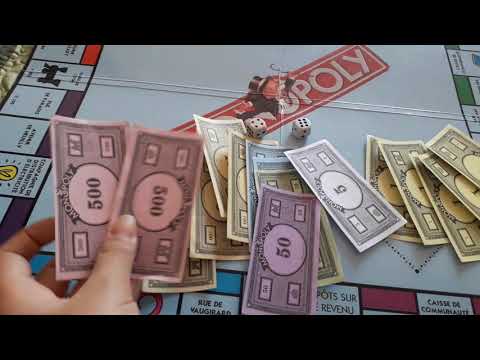 COMMENT JOUER AU MONOPOLY !!🙄EXPLICATION ET DEMONSTRATION🎲💲🎮