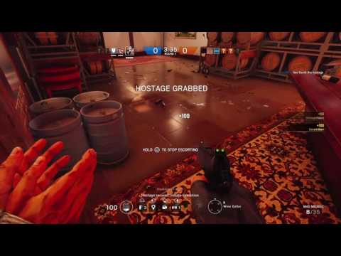 Quickest hostage rescue - Rainbow 6 Siege