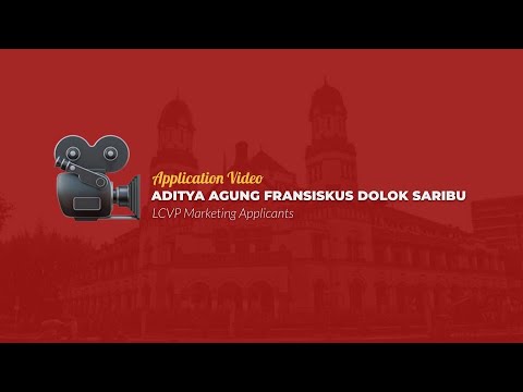 LCVP of Marketing Applicant AIESEC in Semarang 2024 - Aditya Agung Fransiskus D.S