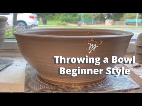 Throwing a bowl. Beginner style