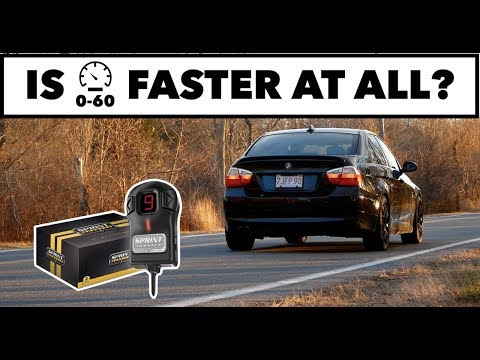 Sprint Booster 0-60MPH Test // N52 BMW
